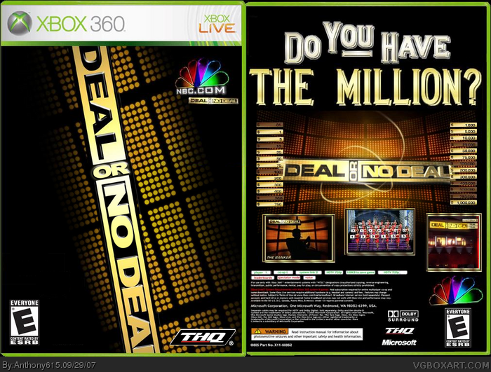 Deal or No Deal box art cover