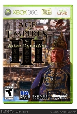 Age of Empire III box cover