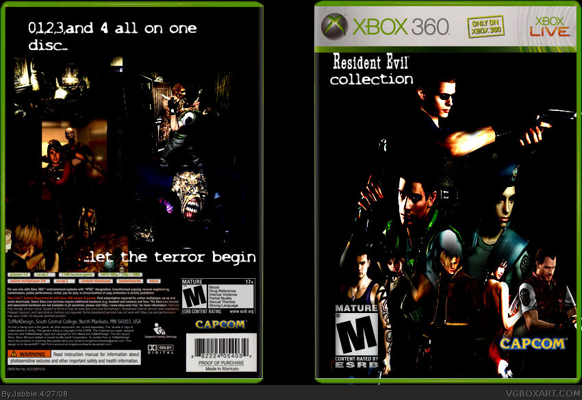 Resident Evil Collection box cover