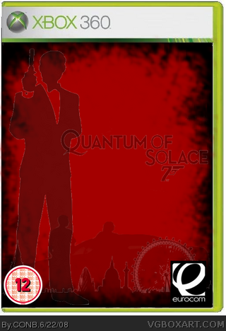 007 james bond in Quantum of solace. box cover