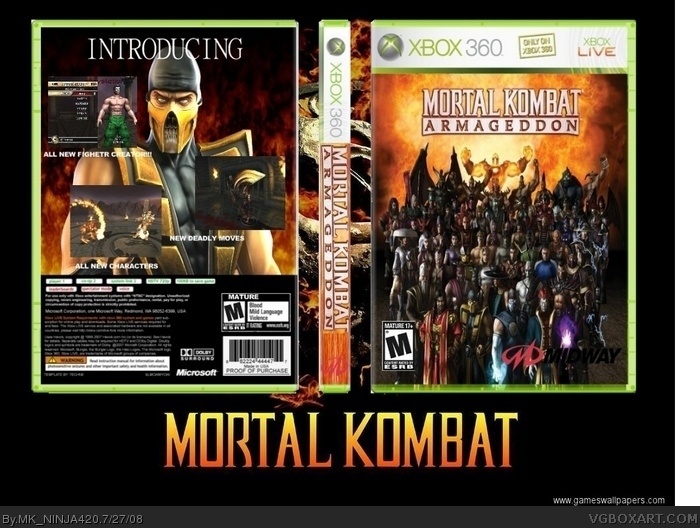 Mortal Kombat: Armageddon box art cover