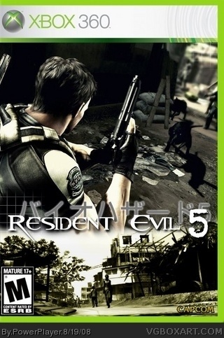 Resident Evil 5 box cover