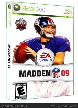 Madden NFL 09 box art cover