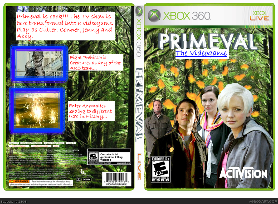 ITV Primeval box cover