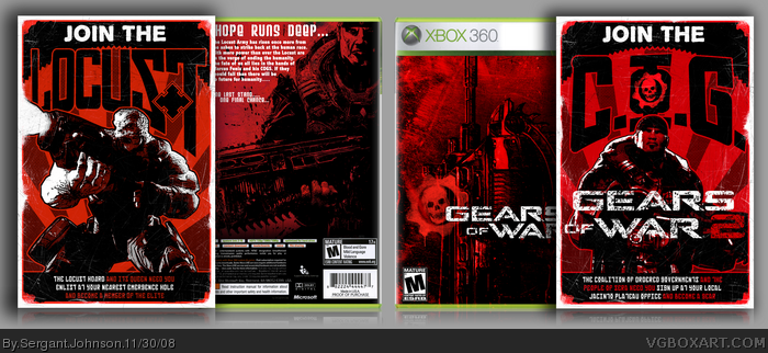 Gears of War 2: Limited Edition box art cover