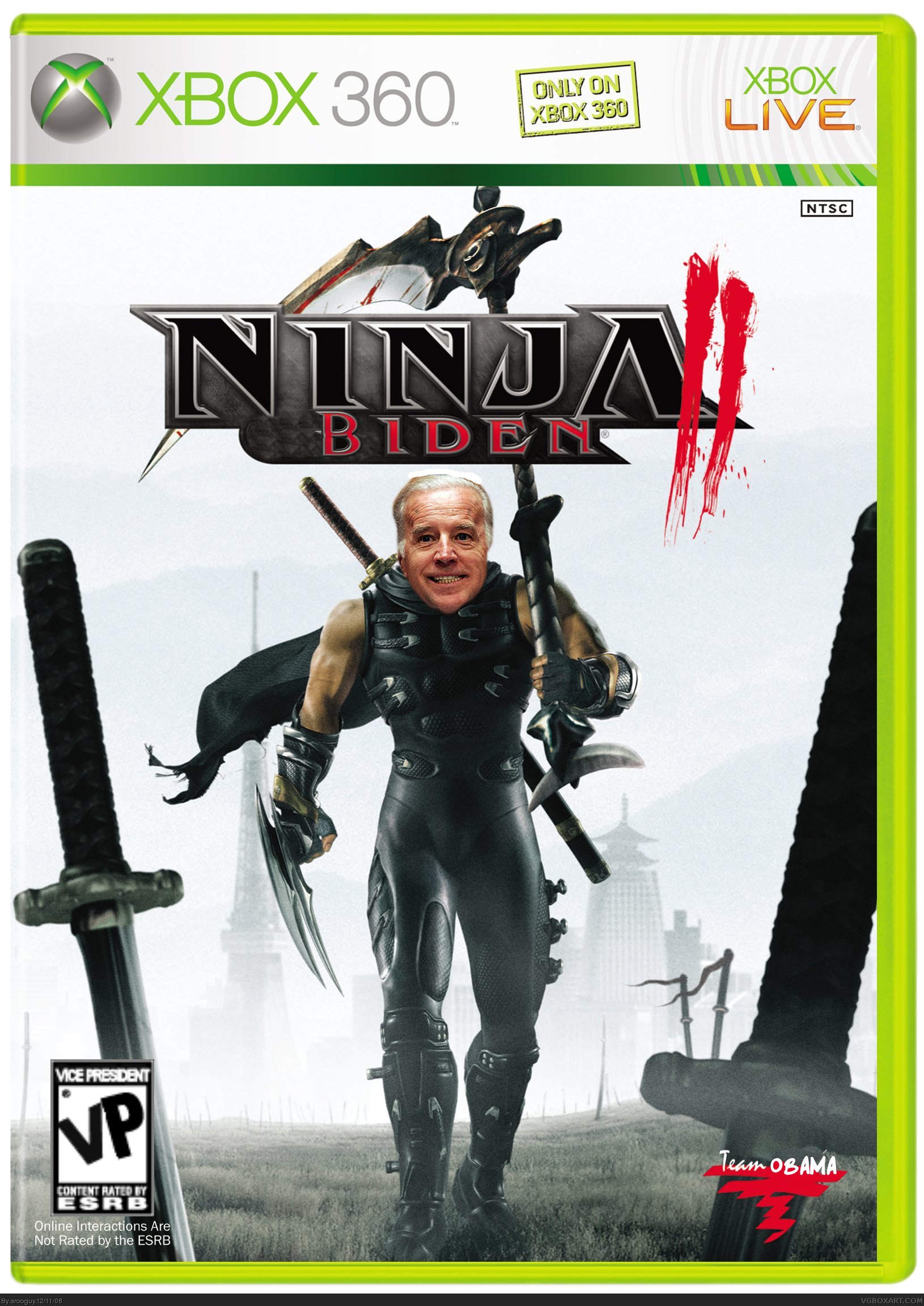 Ninja Biden box cover