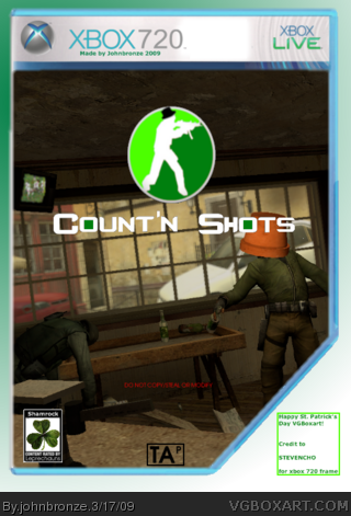 Count'n Shots (Counter Strike: St. Pat's day) box cover
