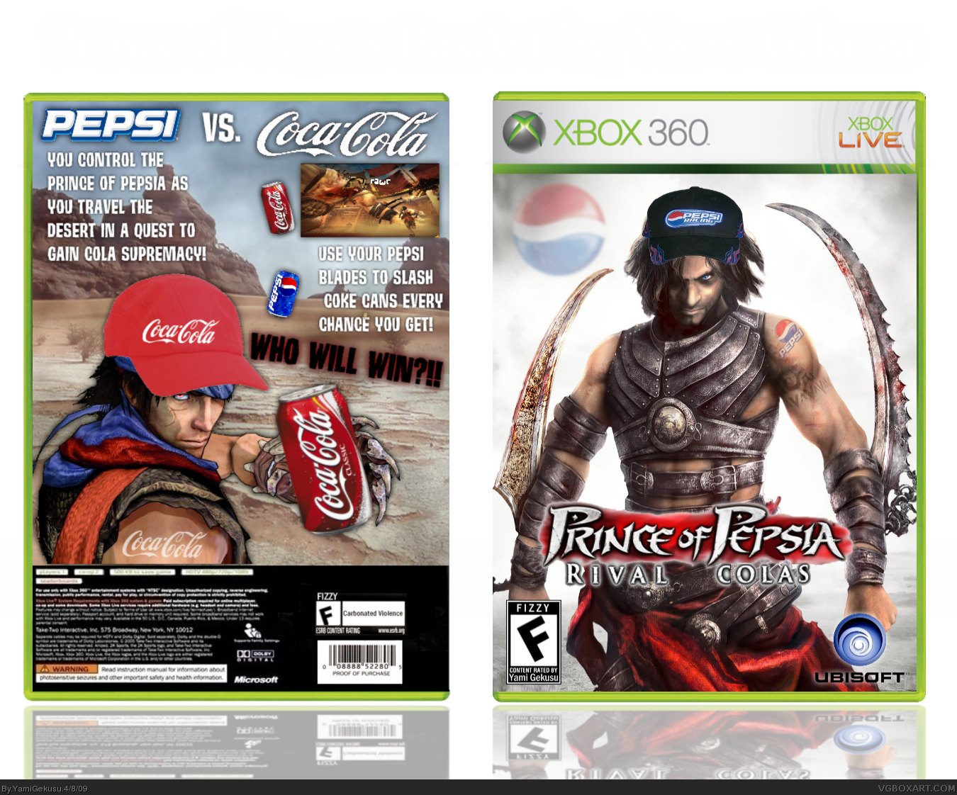 Prince of Pepsia: Rival Colas box cover