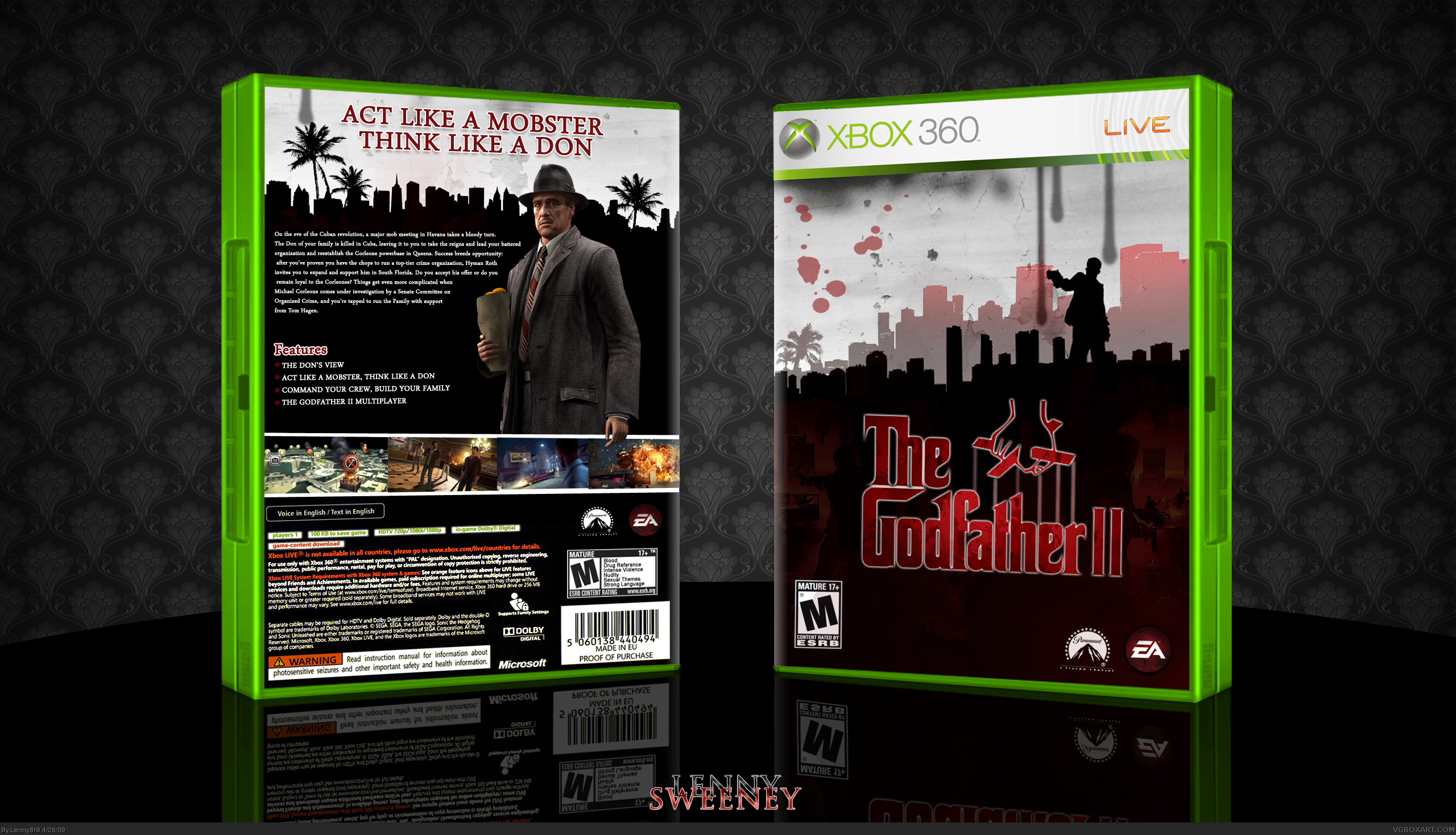 The Godfather II box cover