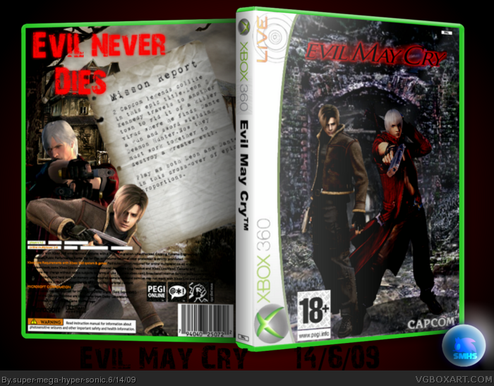Evil May Cry box art cover