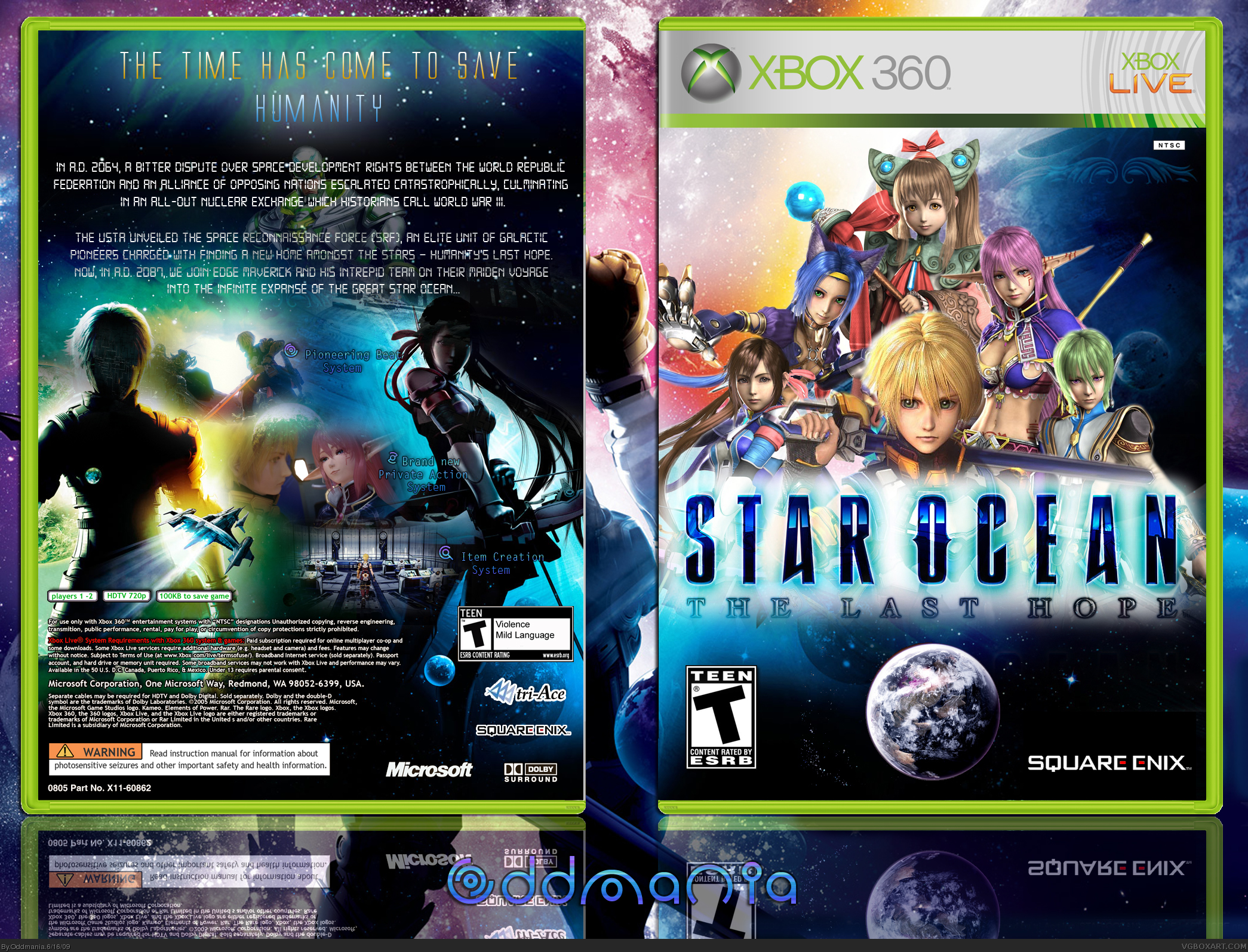Star Ocean 4: The Last Hope box cover