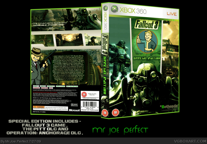 Fallout 3 Special Edition box art cover