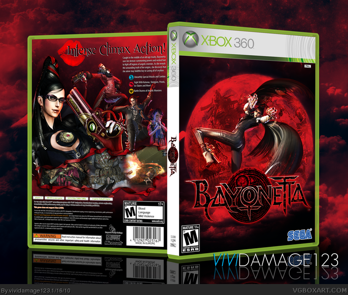 Bayonetta box art cover