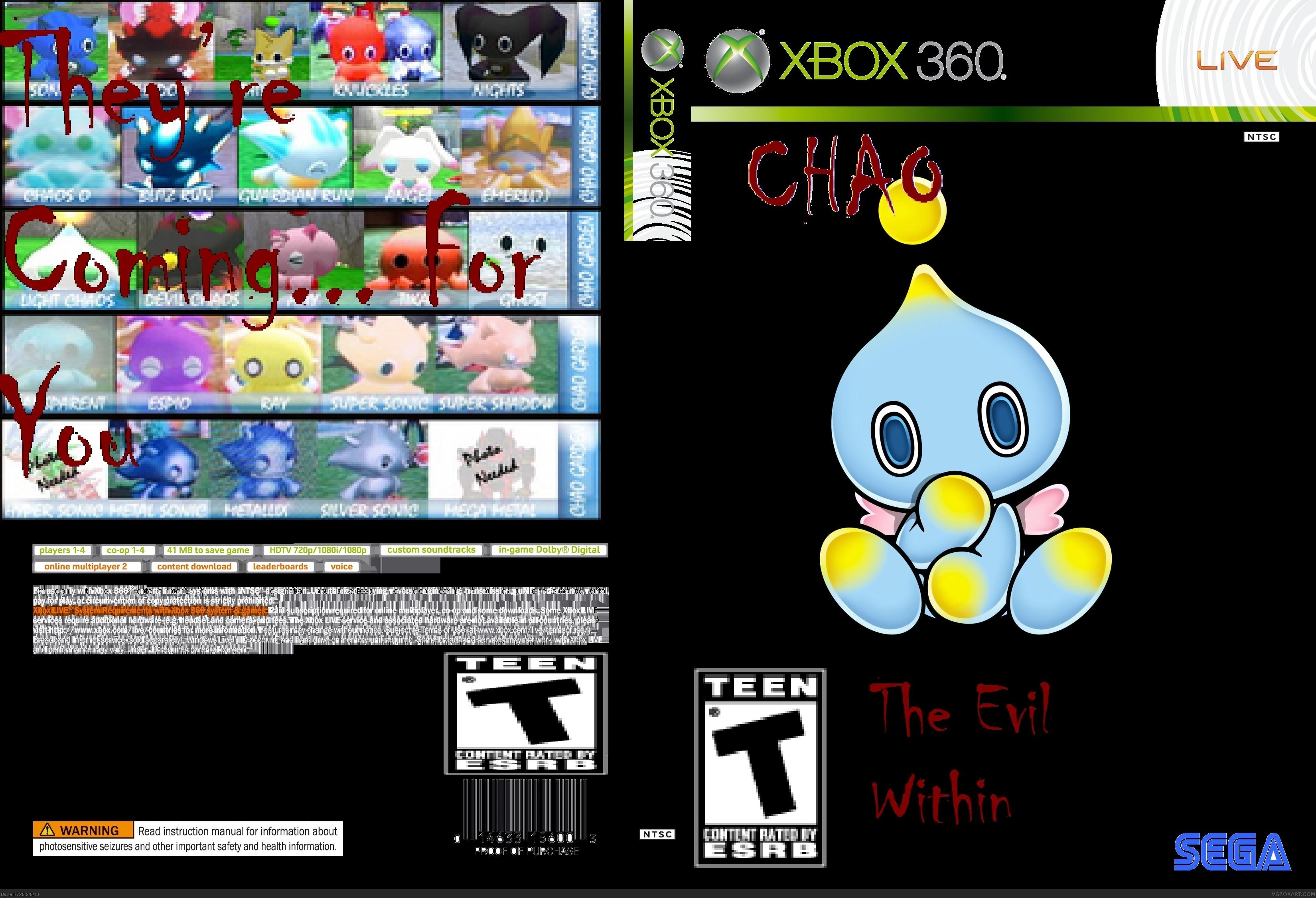 Chao: The Evil Within box cover