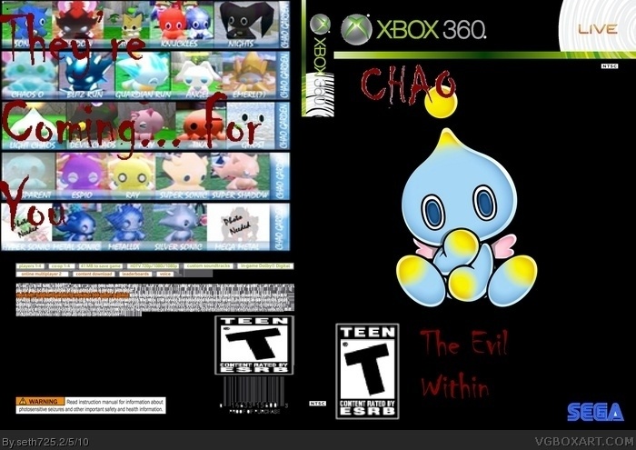 Chao: The Evil Within box art cover