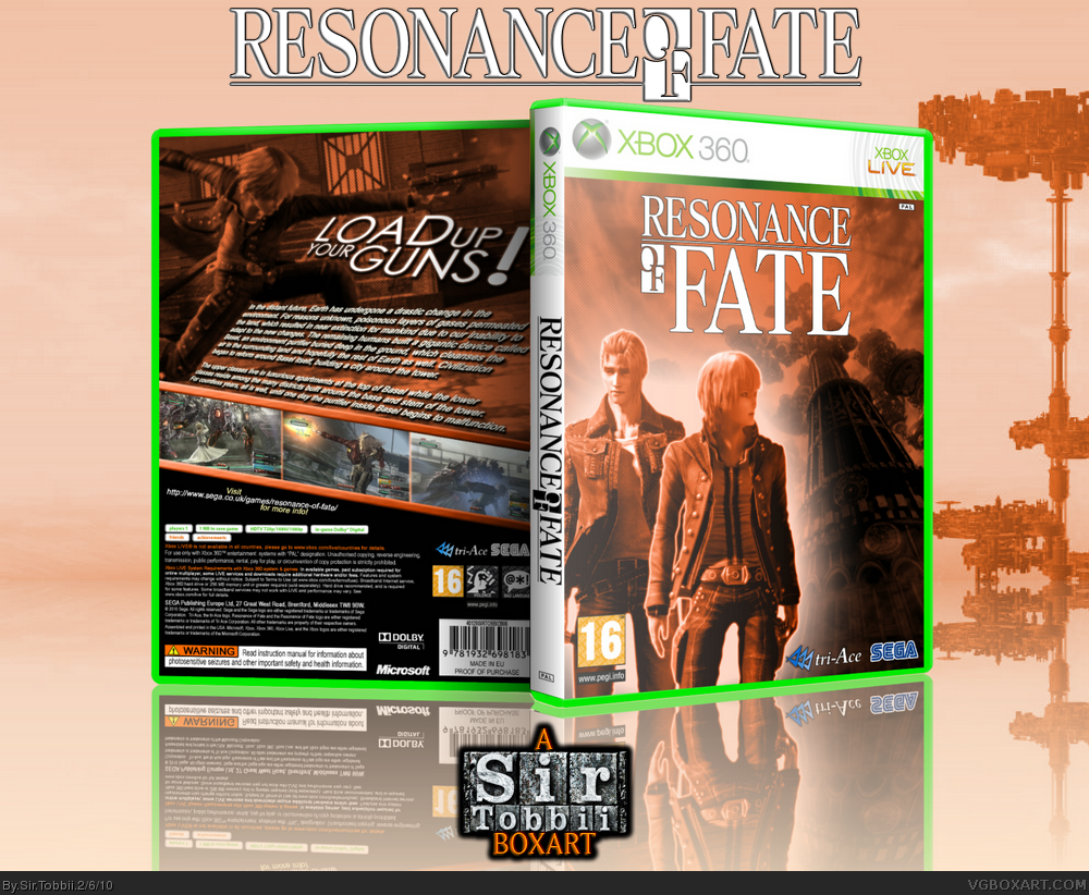 Resonance of Fate box cover