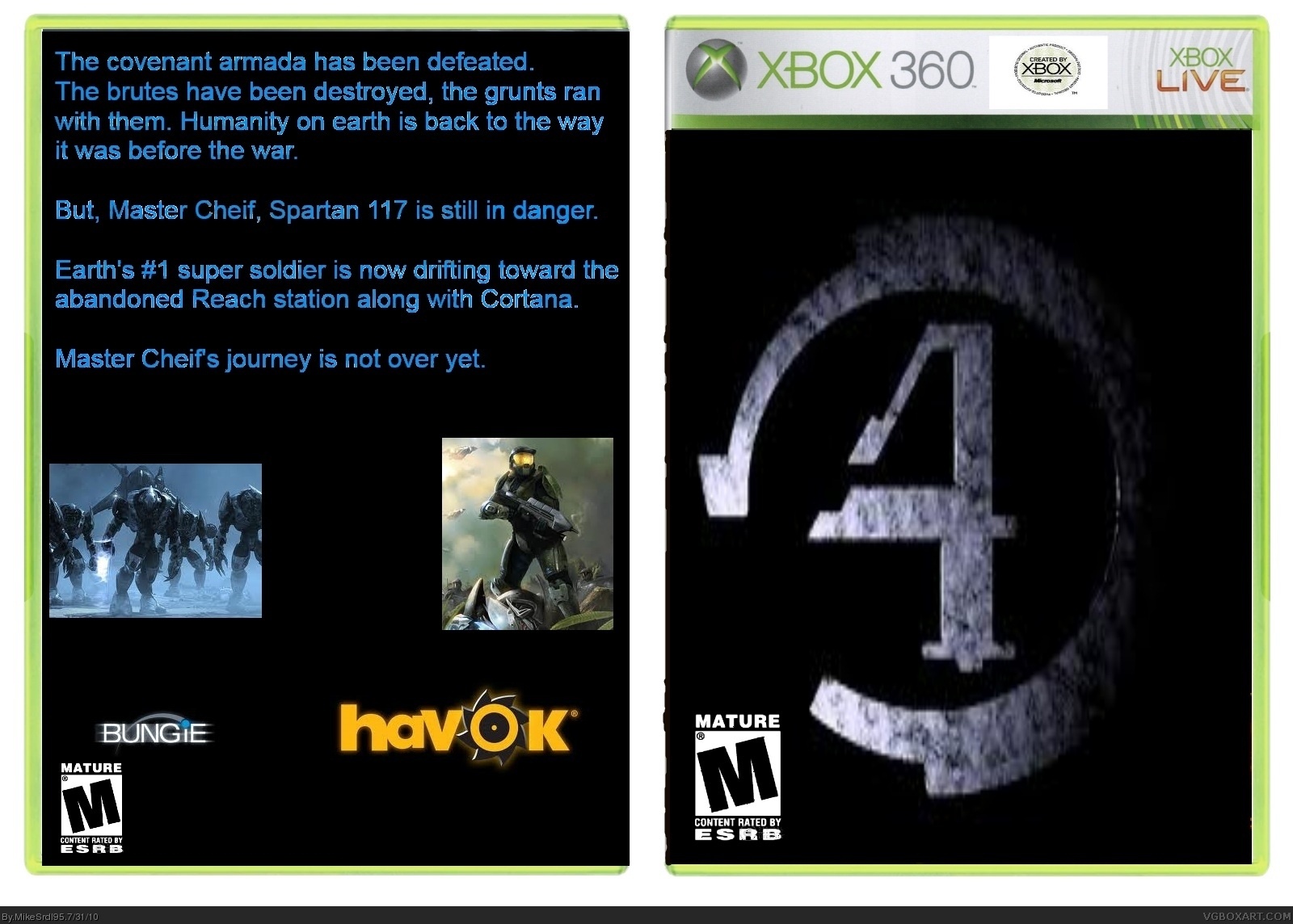 Halo 4 box cover