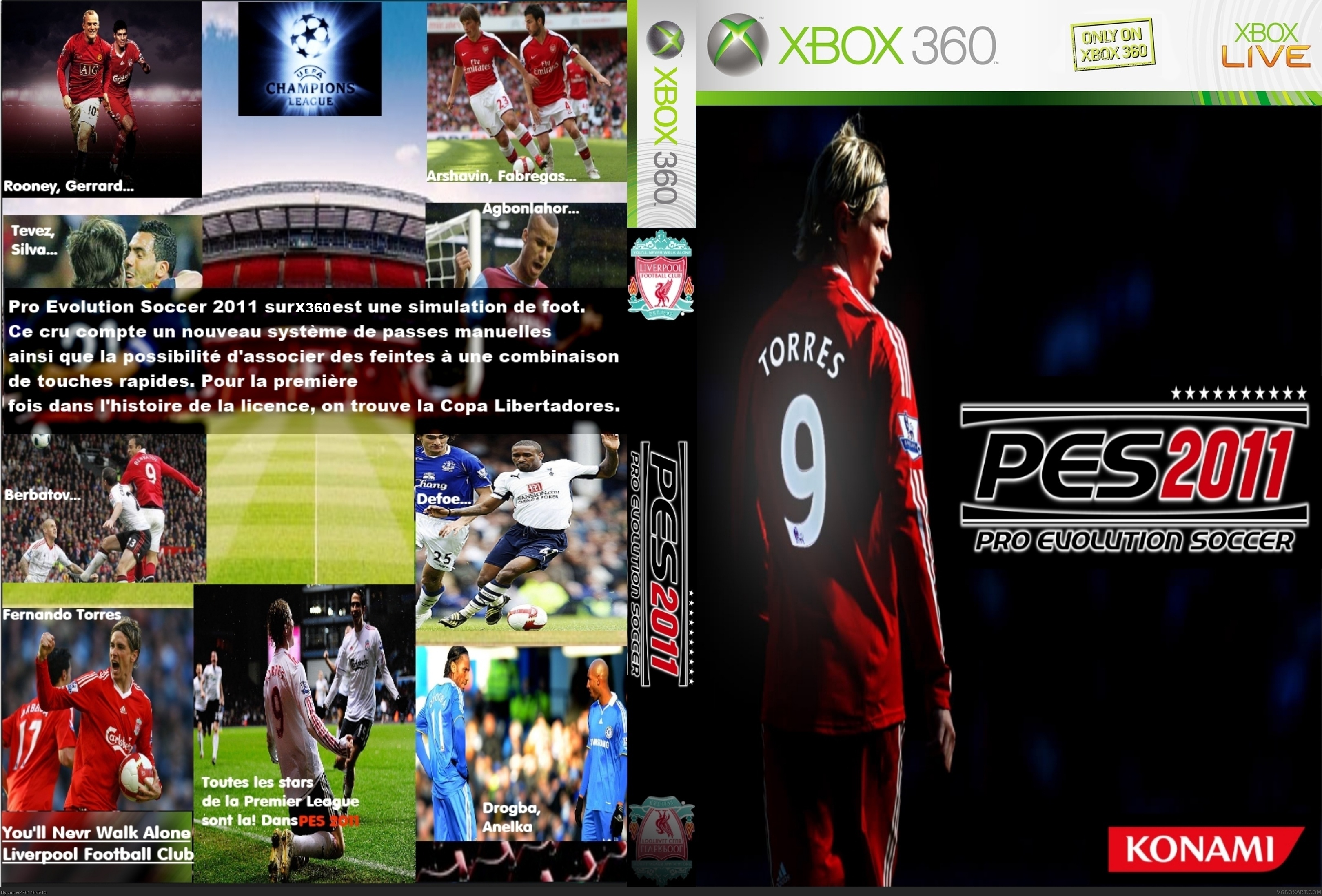 Pro Evolution Soccer 2011 box cover