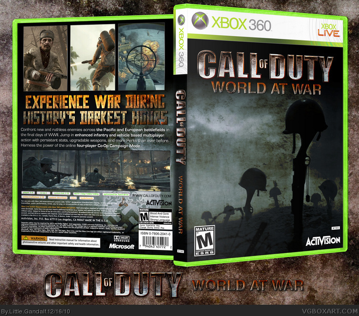 Call of Duty: World at War box art cover