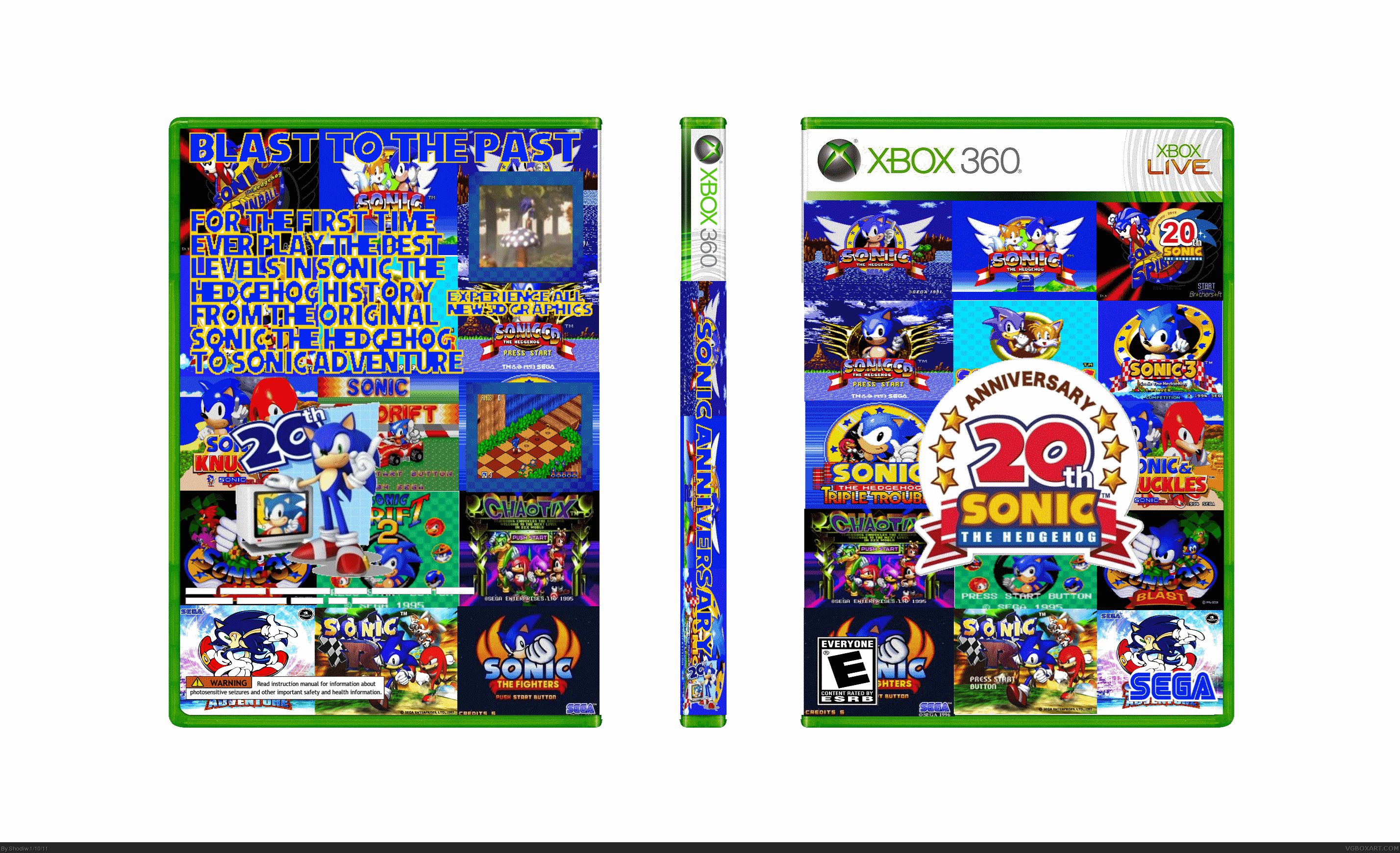 Sonic Anniversary box cover