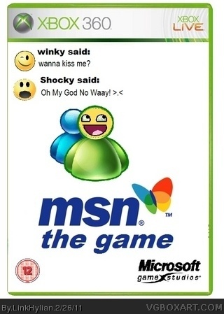 MSN:The Game box cover