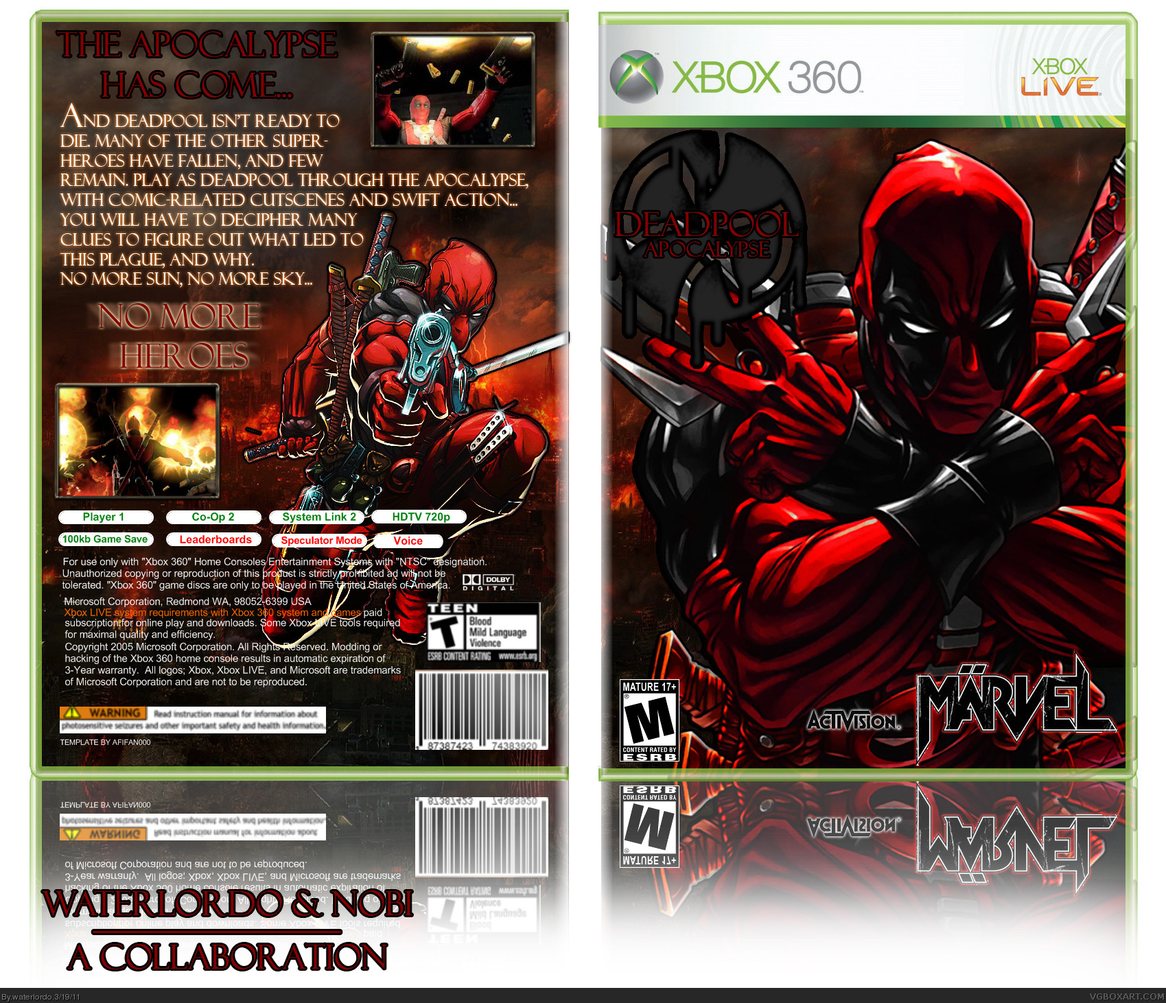 Deadpool: Apocalypse box cover