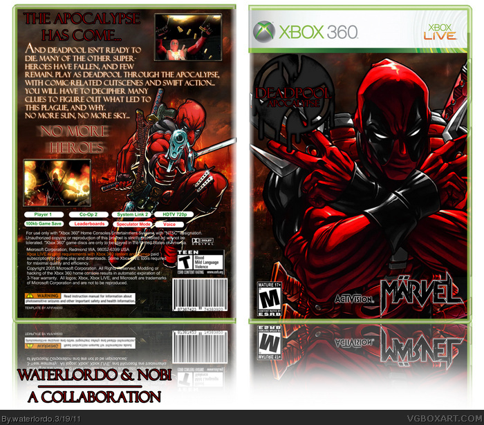 Deadpool: Apocalypse box art cover