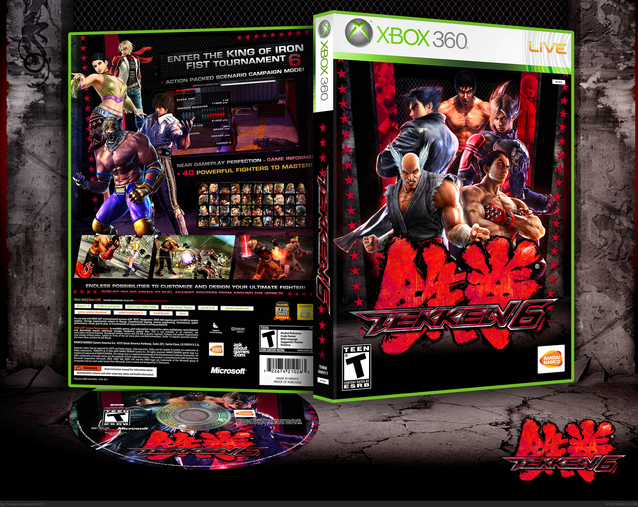 Tekken 6 box cover