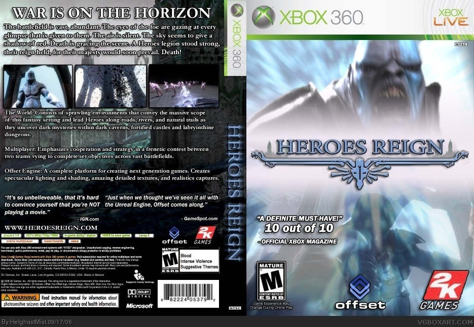 Heroes Reign box cover