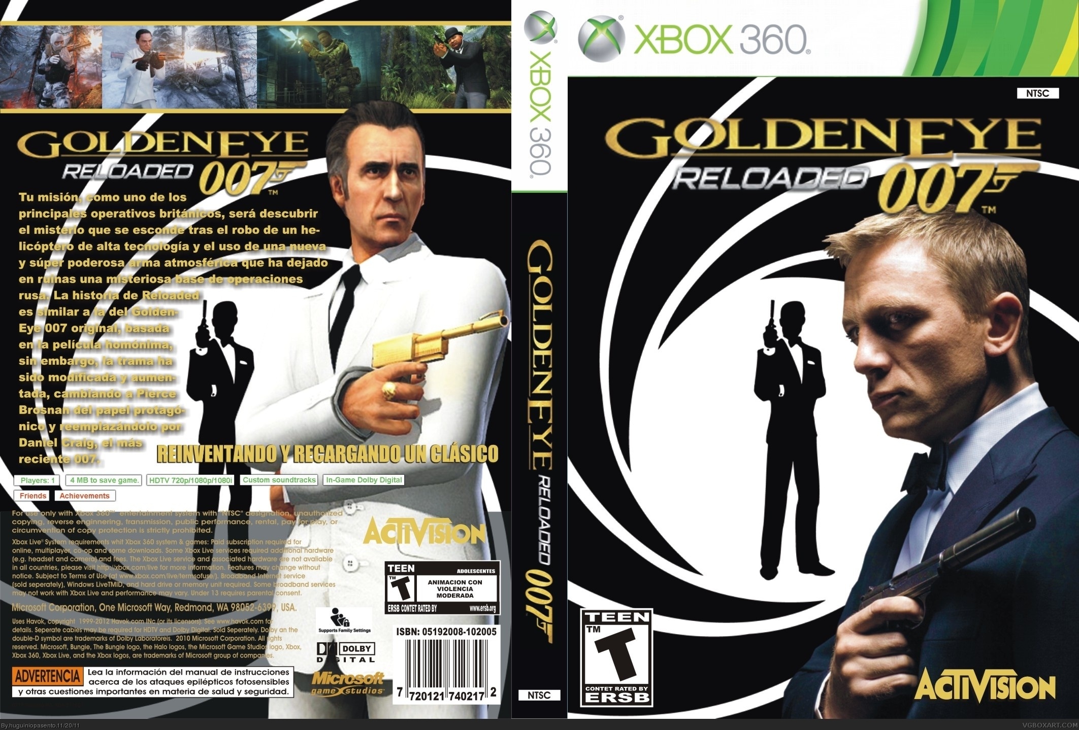 GoldenEye Reloaded 007 box cover