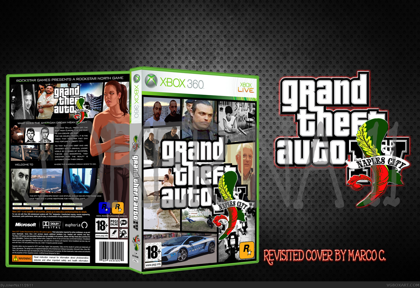 Grand Theft Auto: Naples City (ITA) box cover