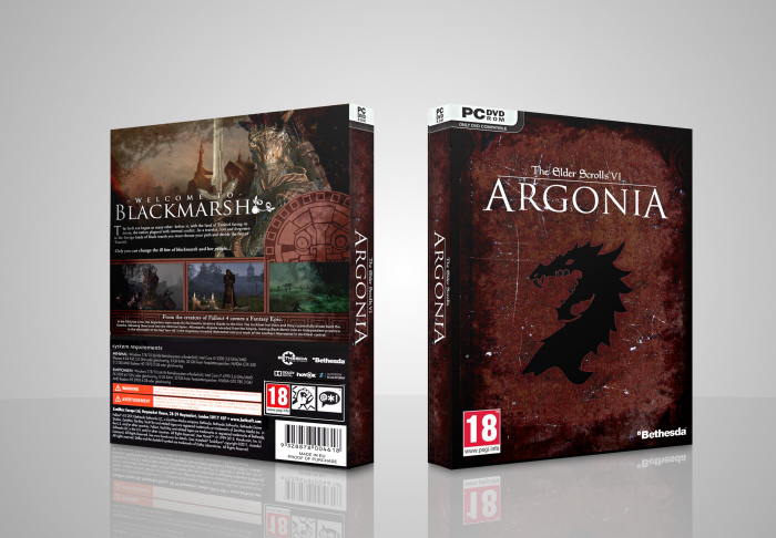 The Elder Scrolls VI: Argonia box art cover