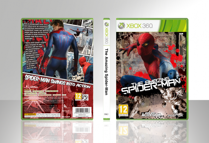 The Amazing Spider-Man box art cover