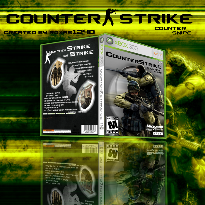 Counter Strike: Counter Snipe box art cover