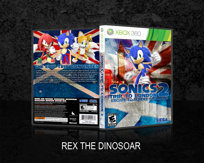 Sonic's Trip to London 2 box art cover
