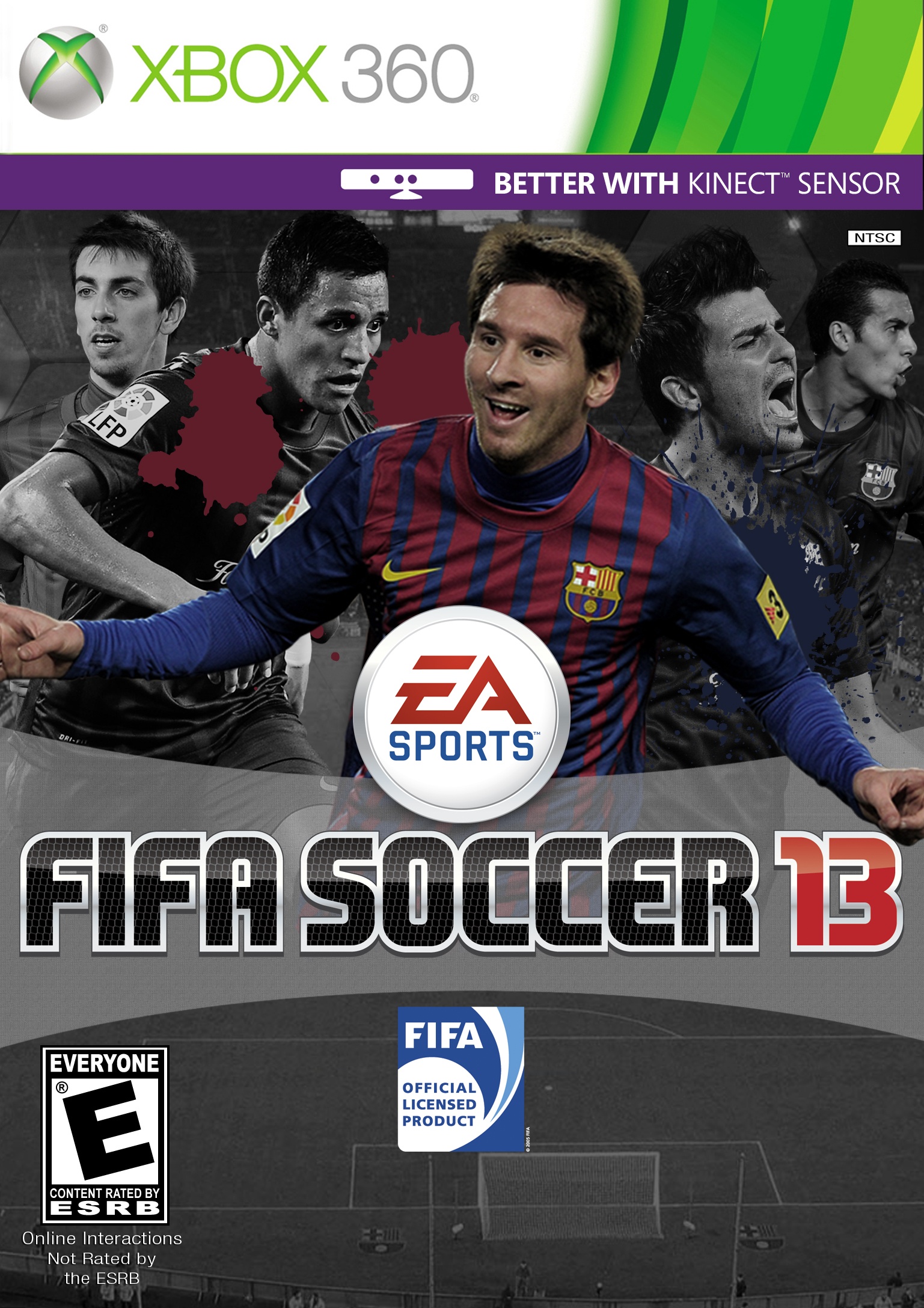 FIFA Soccer 13 box cover