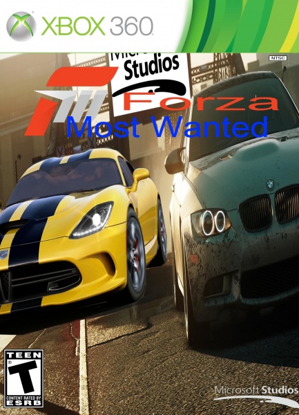 Forza Most Wanted box art cover
