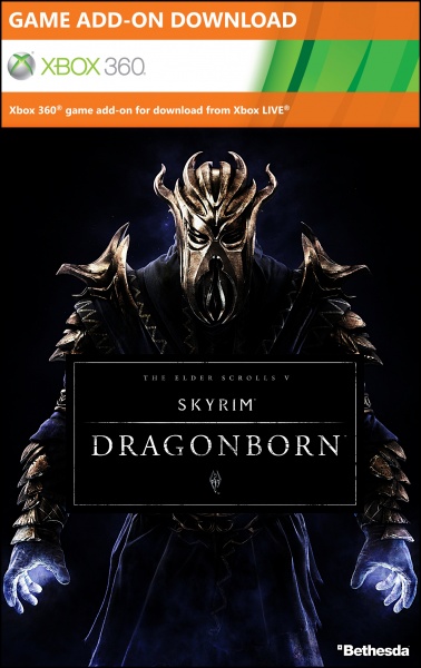 The Elder Scrolls V: Skyrim: Dragonborn box art cover