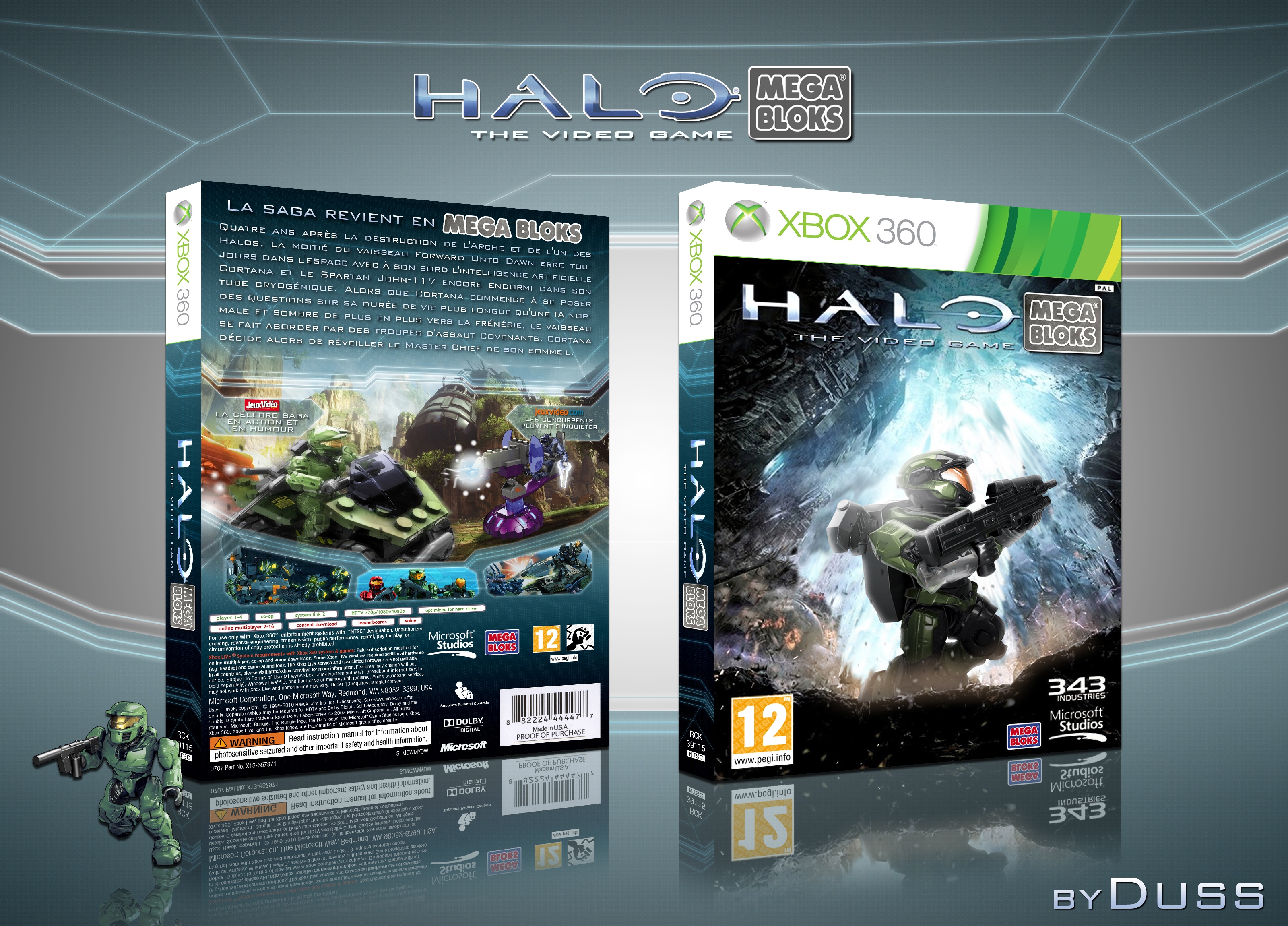 Halo Mega Bloks box cover