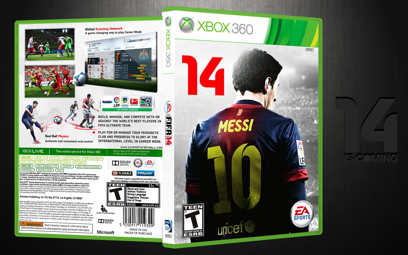 FIFA 14 box cover