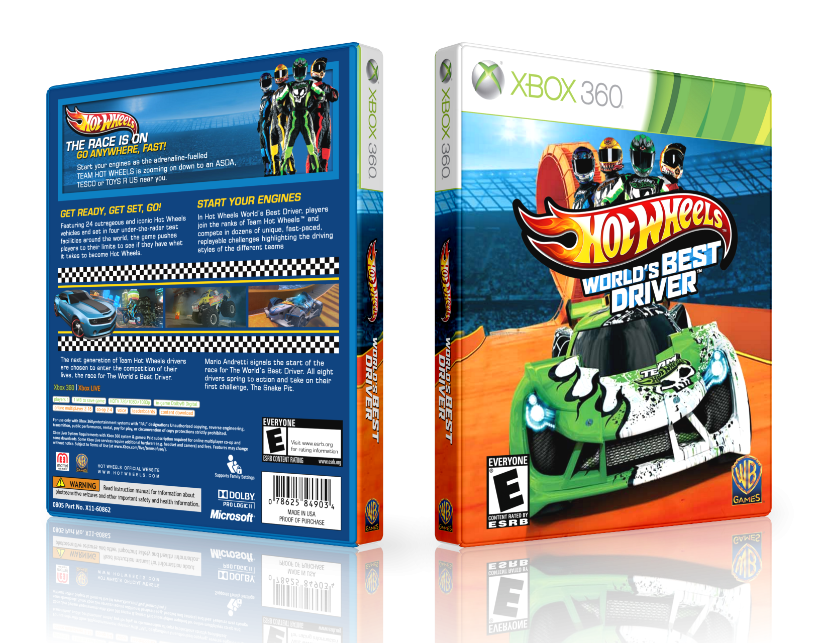 Hot Wheels: World's Best Driver box cover