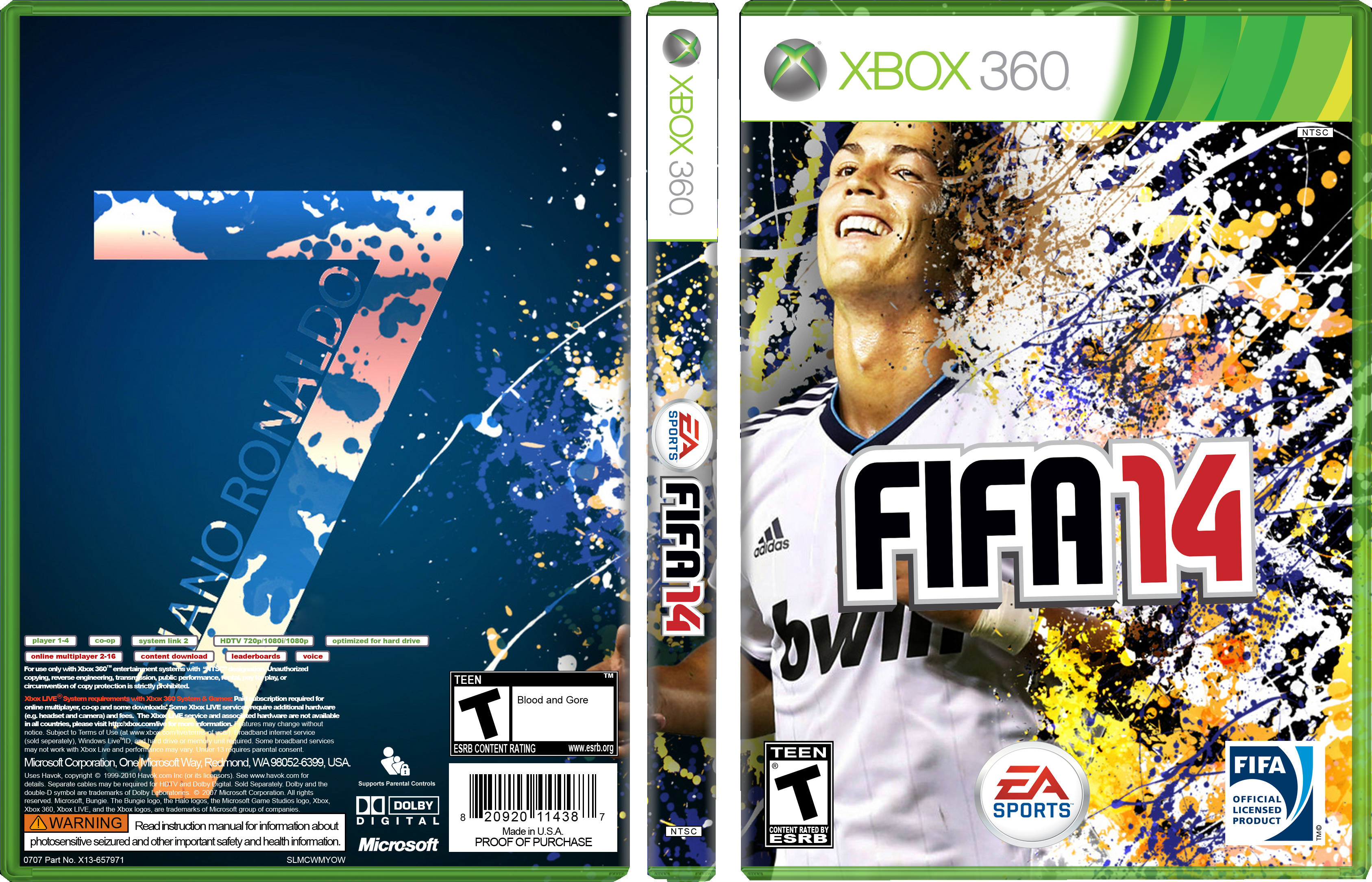 FIFA 14 box cover