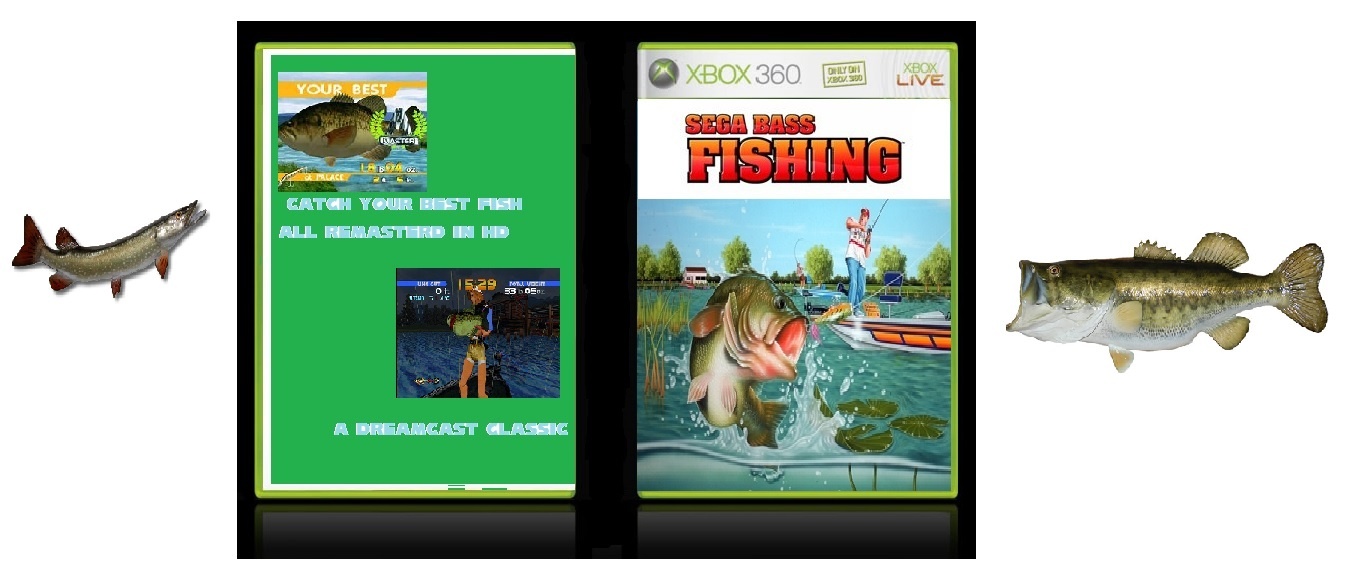 Sega bass fishing HD box cover