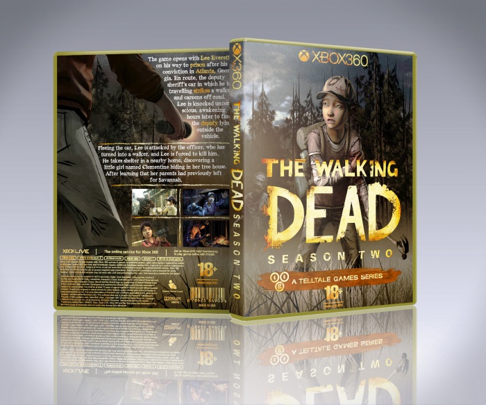 The Walking Dead Season 2 box art cover