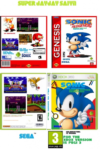 Sonic 1 Mobile Edition Collection box art cover