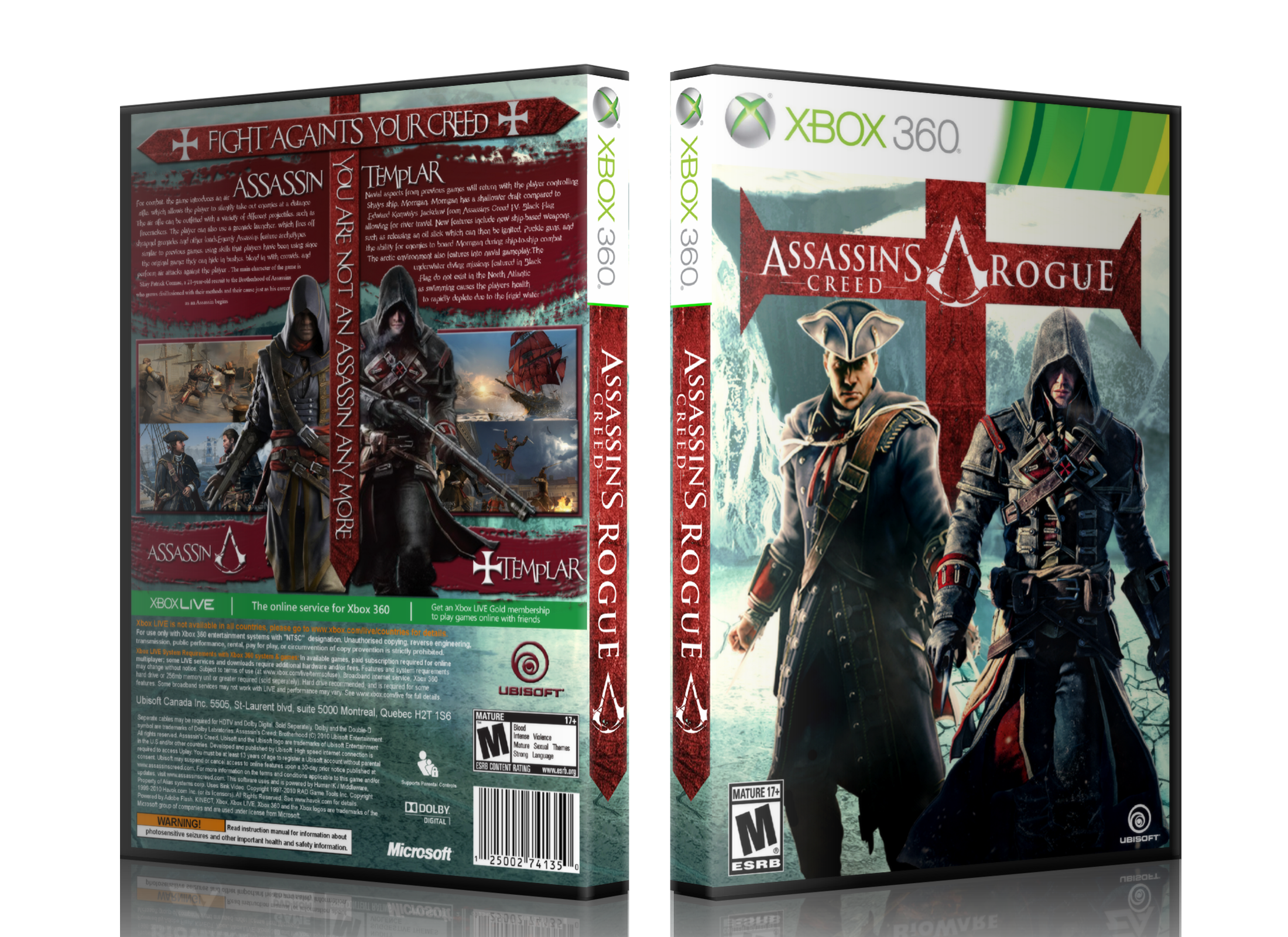 Assassins Creed: Rogue box cover
