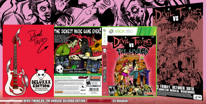 Devil Twins vs. The Undead: Deluxxx Edition box art cover