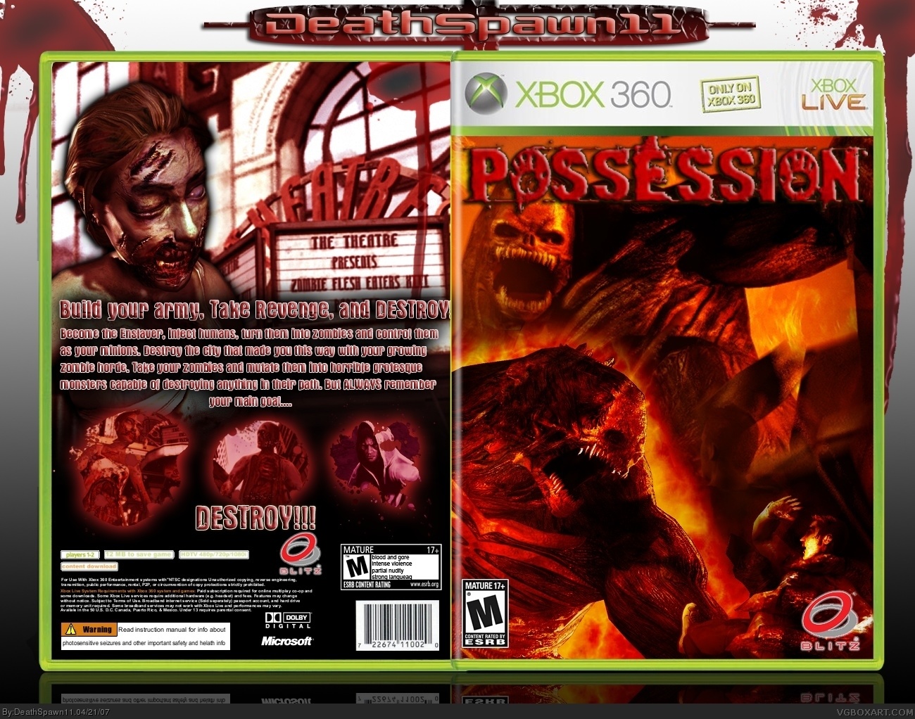 Possession box cover