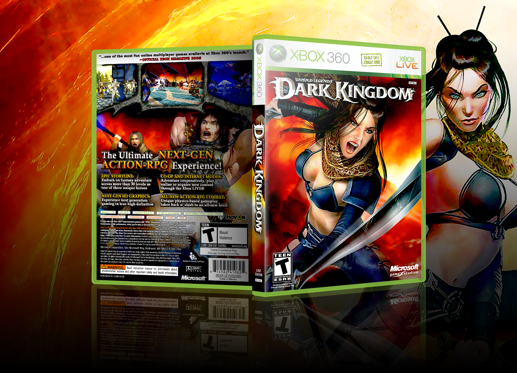 Untold Legends: Dark Kingdom box cover