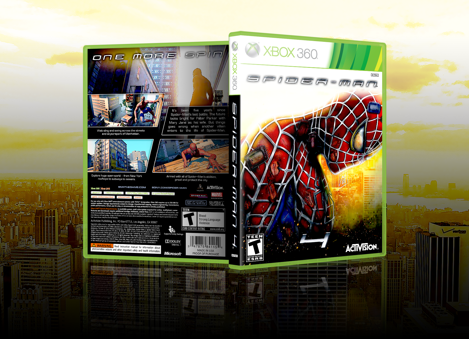Spider-Man 4 box cover